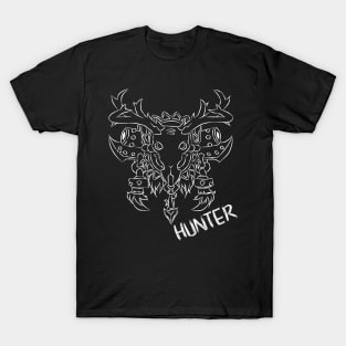 Hunter Crest (White) T-Shirt